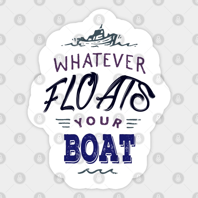 Boating Funny - BOATING Sticker by Redmart